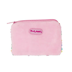 Sequin Coin Purse - Pink Poppy