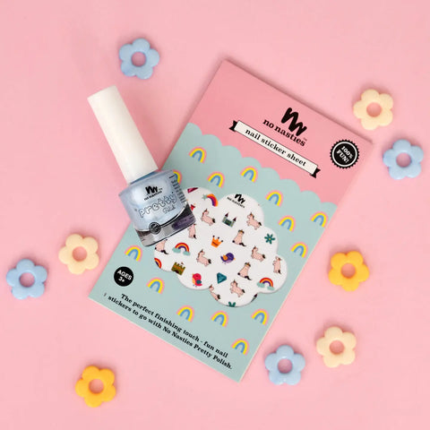 Unicorn Nail Stickers - No Nasties