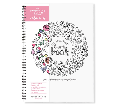 Bump Book Pregnancy Journal - Blueberry Co