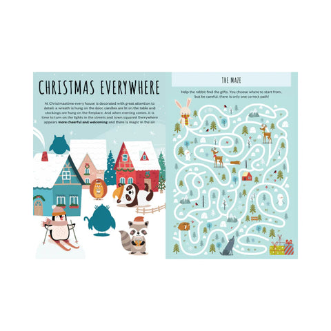 Stickers and Activities Book - Christmas - Sassi