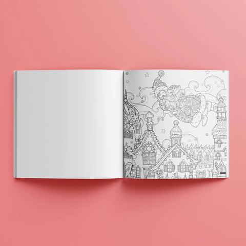 Art Maker Winter Wonderland Colouring Book