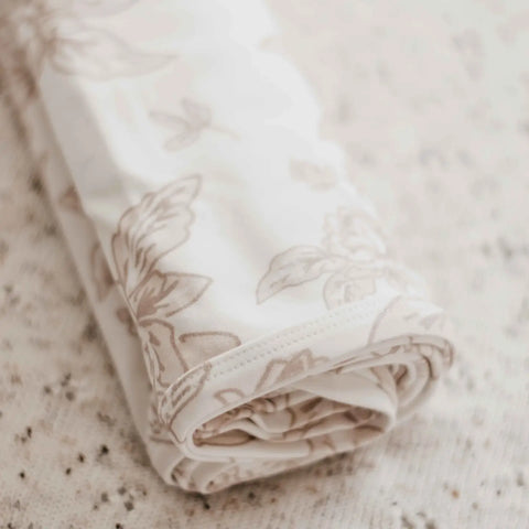 Jersey Swaddle - Rose - Bencer & Hazelnut