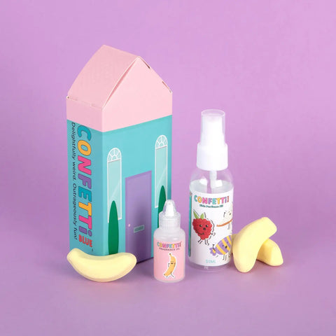 Candy Banana Mini Perfume Making Kit - Confetti Blue