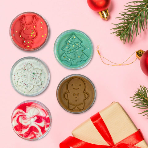 Candy Cane Playdough - Wild Dough