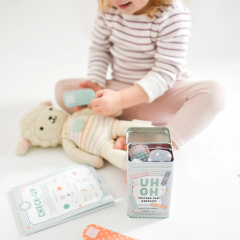 Pretend Play Bandages & Bandaid Tin - The Magic Playbook