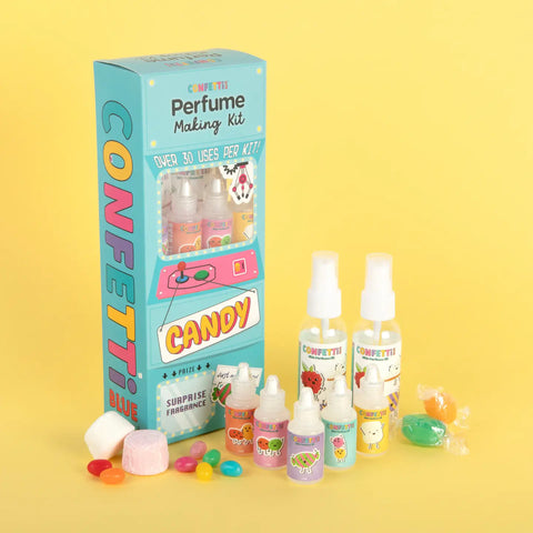 Candy Scented Perfume Making Kit - Confetti Blue