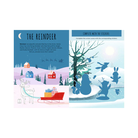 Stickers and Activities Book - Christmas - Sassi