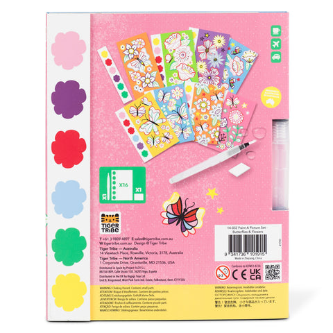 Paint-a-Picture Set - Butterflies & Flowers - Tiger Tribe