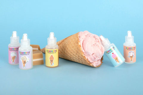 Ice Cream Scented Perfume Making Kit - Confetti Blue