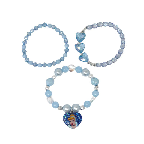 Disney Princess Cinderella Bracelet Set - Pink Poppy