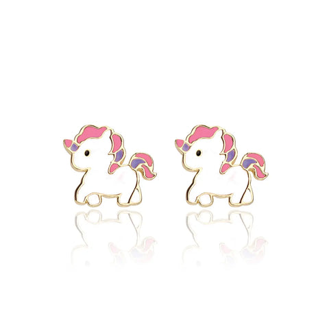 Magical Unicorn Cutie Stud Earrings - Girl Nation