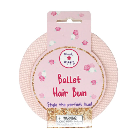 Ballet Hair Bun - Pink Poppy