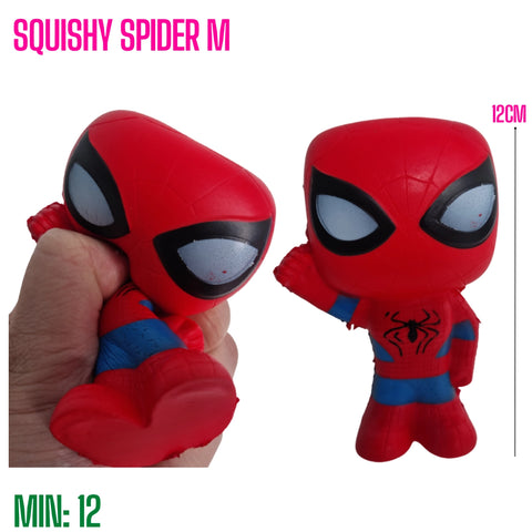 Squishy spider man toy fashion