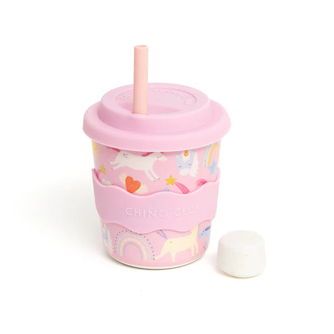 Pink Unicorn Kids Keep Cup 8 oz - Chino Club