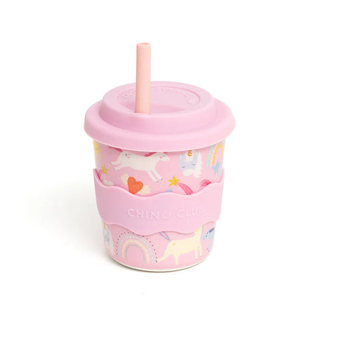 Pink Unicorn Kids Keep Cup 8 oz - Chino Club