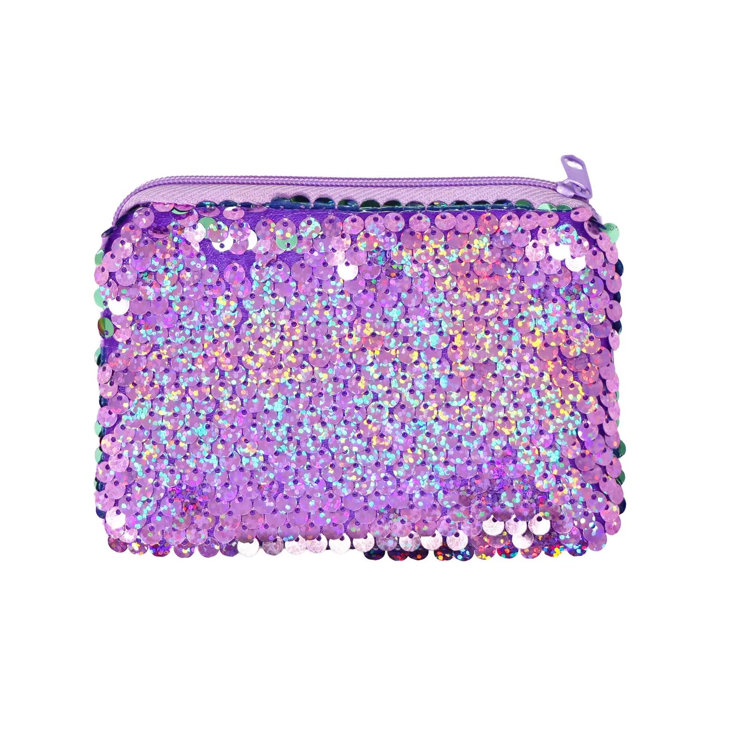 Sequin Coin Purse - Pink Poppy