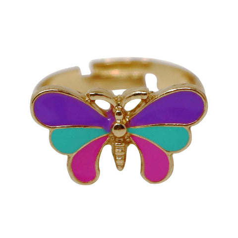 Rainbow Fantasy Rings - Pink Poppy