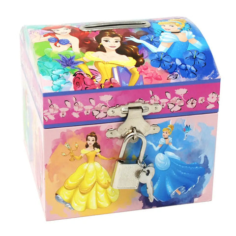 Disney Princess Money Box - Pink Poppy