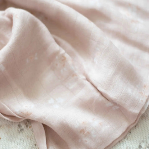 Bamboo Muslin Swaddle - Ada - Bencer & Hazelnut