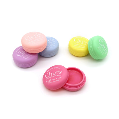 Claris Macaron Lip Gloss Set - Pink Poppy