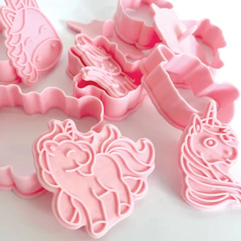 Cookie Mould Cutter - Unicorns - 6 Pieces - Mum Made Yum