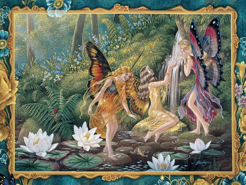 A Visit To Fairyland 500 Piece Puzzle - Shirley Barber