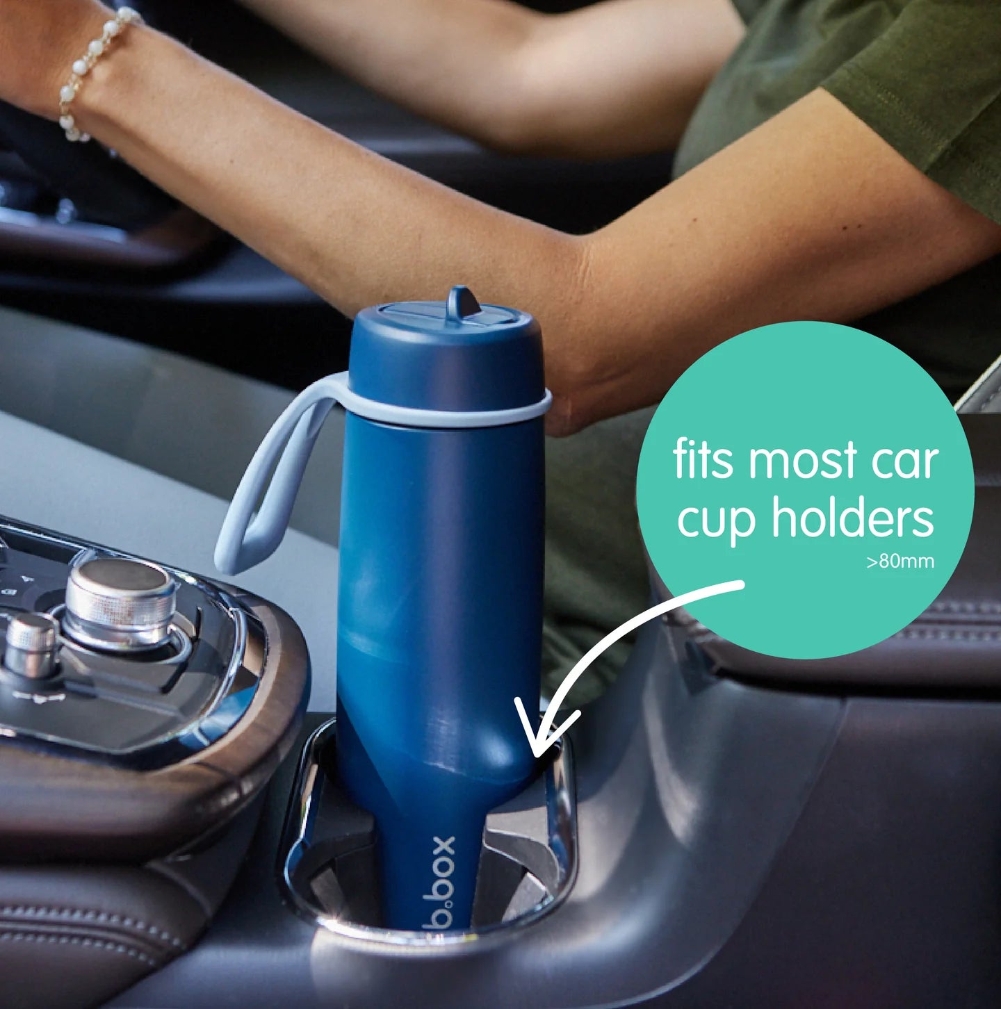 690mL Insulated Flip Top Bottle - Midnight - B Box