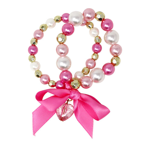 Sparkle Princess Bracelet - Pink Poppy