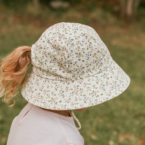 Kids Ponytail Bucket Sun Hat - Charlotte - Bedhead