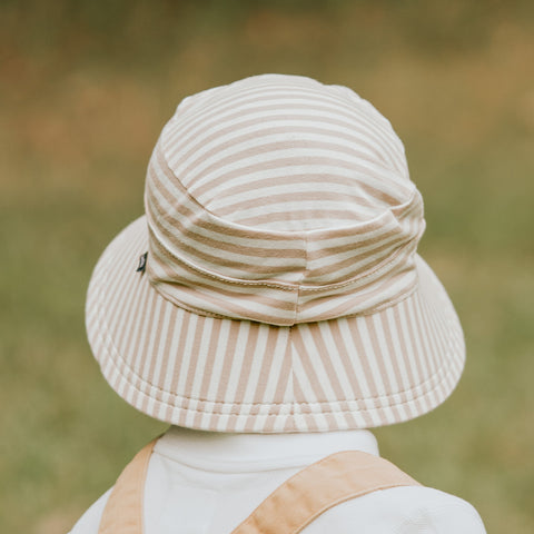 Kids Classic Bucket Sun Hat - Natural Stripe - Bedhead