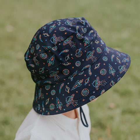 Kids Classic Bucket Sun Hat - Space - Bedhead