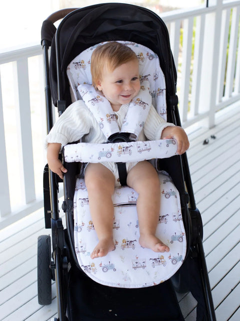 Universal Pram Liner | Oakwood Farm - Bambella Designs