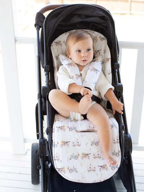 Universal Pram Liner | Oakwood Farm - Bambella Designs