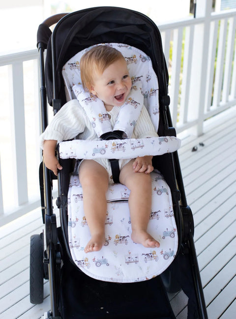 Universal Pram Liner | Oakwood Farm - Bambella Designs