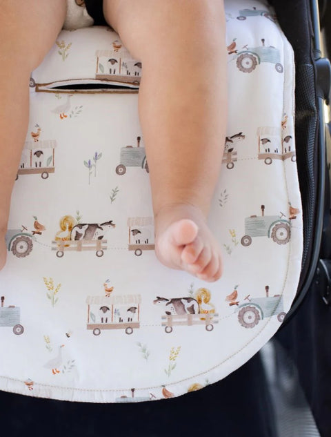 Universal Pram Liner | Oakwood Farm - Bambella Designs