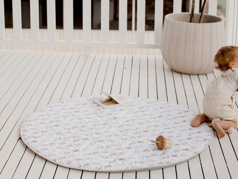 Waterproof Play Mat - Oakwood Farm - Bambella Designs