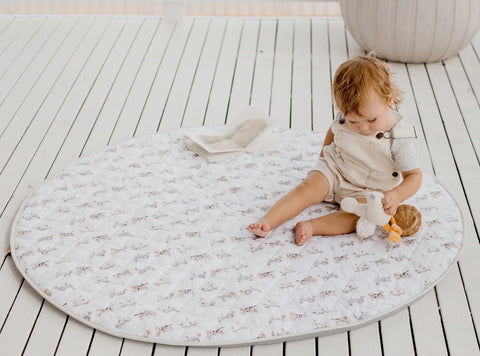 Waterproof Play Mat - Oakwood Farm - Bambella Designs