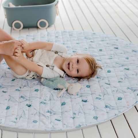 Waterproof Play Mat - Turtle Bay - Bambella Designs