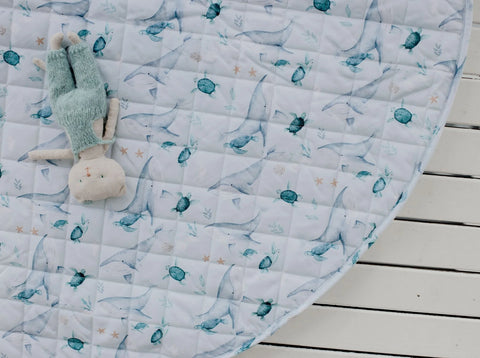 Waterproof Play Mat - Turtle Bay - Bambella Designs