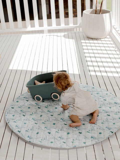 Waterproof Play Mat - Turtle Bay - Bambella Designs