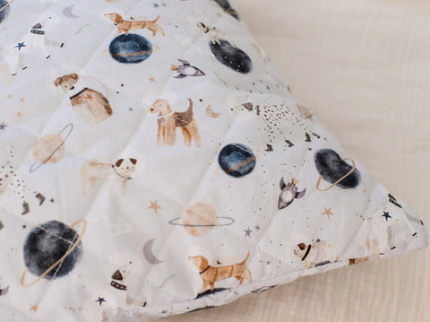 Waterproof Standard Pillowcase | Astro Pups - Bambella Designs