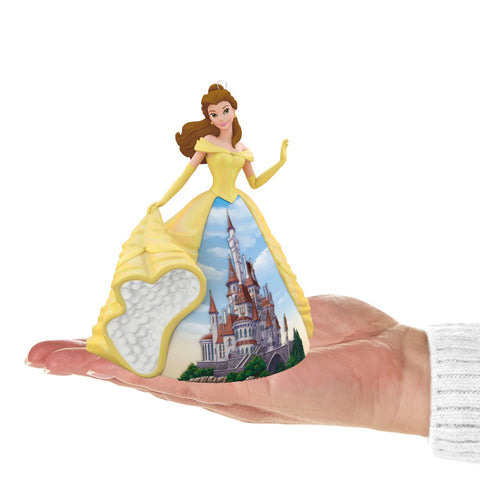 Disney Princess, Celebration Belle (Porcelain) — 2024 Keepsake Christmas Ornament- Hallmark