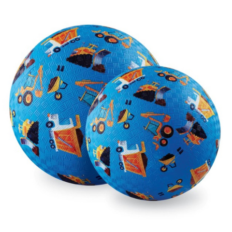 5 inch Playground Ball - Construction Blue - Crocodile Creek