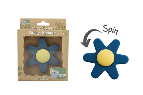 Silicone Daisy Spinner - Blue - Koala Dream