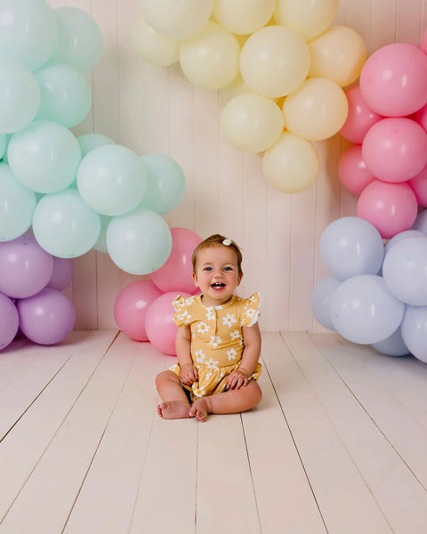 Bodysuit Dress - Summer Daisies - Confetti Kidz