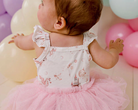 Tulle Dress - Magical Unicorns - Confetti Kidz