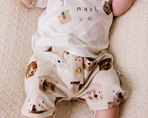 Print Bodysuit - Beary Cute - Confetti Kidz