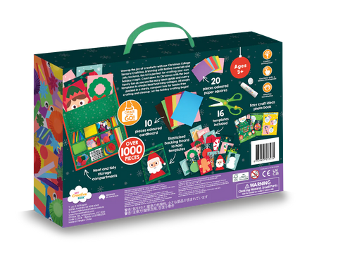 Christmas Collage Sensory Craft Box - My Creative Box