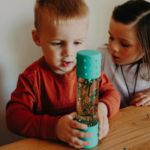 DIY Calm Down Sensory Bottle - Fairy Garden - Jellystone