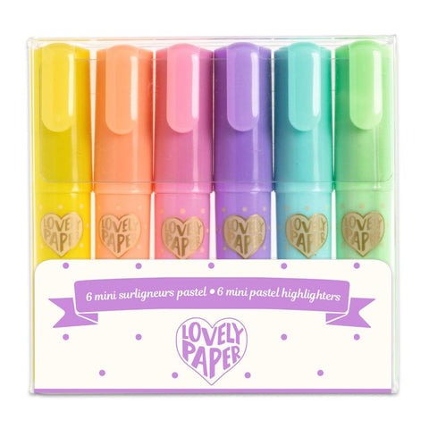 Mini Pastel Highlighters - Djeco